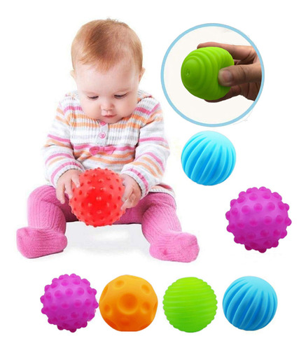 Montessori Juguetes Para Bebs De 3 Meses En Adelante, Pelota