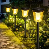 Comprar Kruta Luces Solares De Camino Impermeables Para Exteriores,