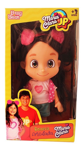 Imagem 8 de 10 de Brinquedo Boneca Maria Clara E Jp Dupla Youtubers Rosita