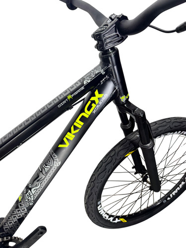 Bicicleta Viking Tuff 30 Preto/verde Para Grau 244 Mt200