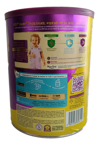 Nido Lacto-ease 1.5 Kg Lata Con Leche En Polvo