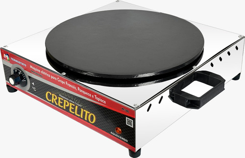 Maquina Para Crepe Frances - Inovamaq Cor Prateado 220V
