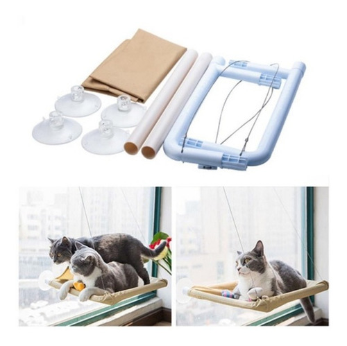 Imagen 8 de 8 de Cama Hamaca Para Gatos - Ventana