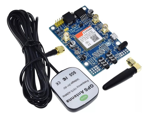 Módulo Sim808 Gps Gsm-gprs + Antena Raspberry Pic Arduino