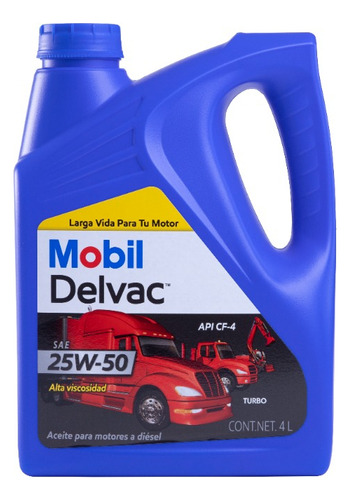 Mobil Delvac 25w50 4l