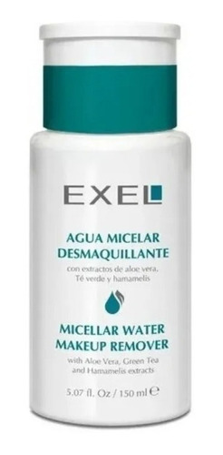 Agua Micelar Desmaquillante 5 En 1 Exel X 160ml - 