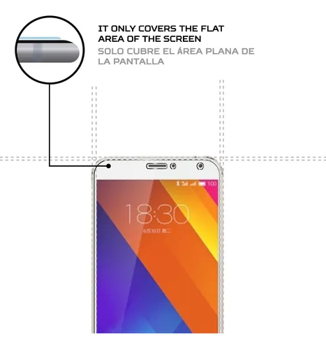 Protector Pantalla Antishock Para Meizu Mx5e