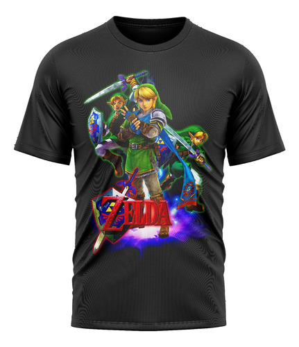 Remera The Legend Of Zelda / Juego Dtf#0010