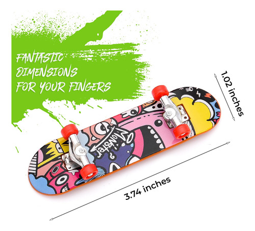 Set De Patinetas De Juguete Para Fiestas Juegos De Dedos