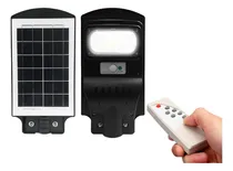 Comprar Reflector Solar Led 30w Sensor De Movimiento Calle Exterior Carcasa Gris Luz Blanco frío
