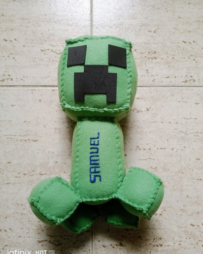 Peluches De Minecraft Por Encargo (creeper, Etc) 27 Cm Alto