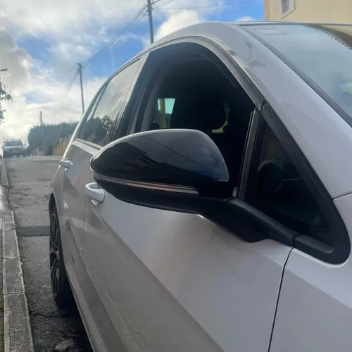 Carcasas Espejos Golf Mk7 Mk7.5 Negro Gloss