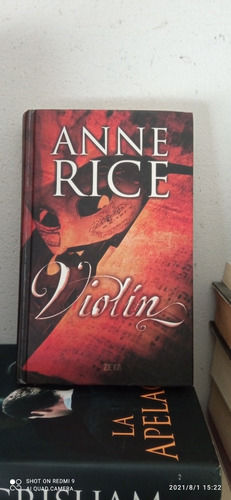 Libro Violín. Anne Rice. Tapa Dura