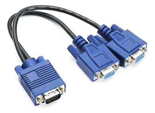 Cabo Y Vga Rgb Ligar Um Computador Em Dois Monitores