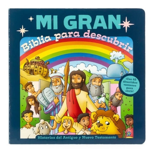 Mi Gran Biblia Para Descubrir Infantil Para Niños - A Color