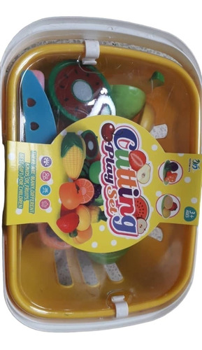 Cocinita Juego De Alimentos Niñas Juguete Cocina Chef Frutas