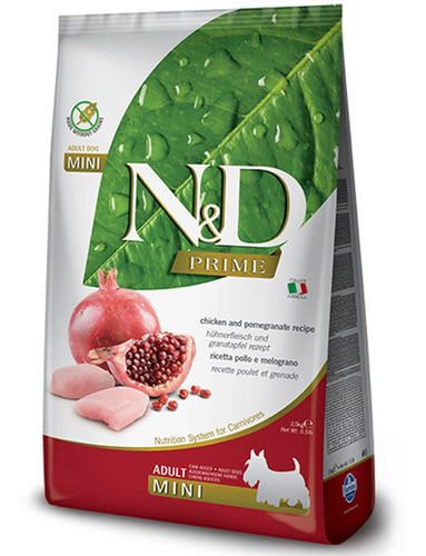 Alimento Para Perros Adultos Mini N&d Prime Pollo 2.5