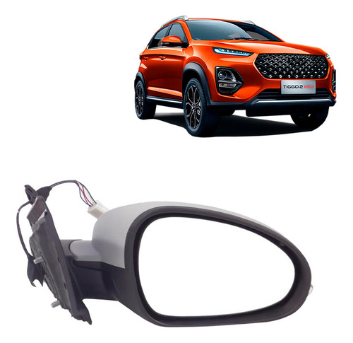 Espejo Retrovisor Derecho Para Chery Tiggo 2 Pro 1.5 Cc