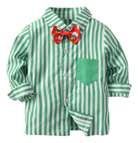 Ropa De Bebé Niño Camisa De Vestir Con Pajarita Y Pantalones