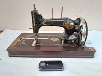 Comprar Antigua Maquina De Coser A Manivela Portátil Tipo Singer