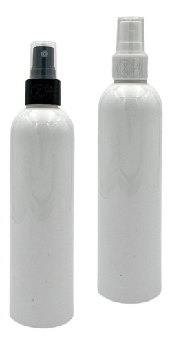 Envases Atomizadores Blanco 250 Ml Botella Plastico X 10 Pzs