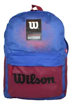 Comprar Mochila Wilson Porta Notebook Urbana Deportes Gym Reforzada Color Azul