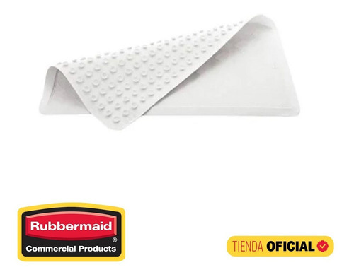 Alfombra Tapete Para Baño Rubbermaid Safti Grip Tamaño Medio Color Blanco