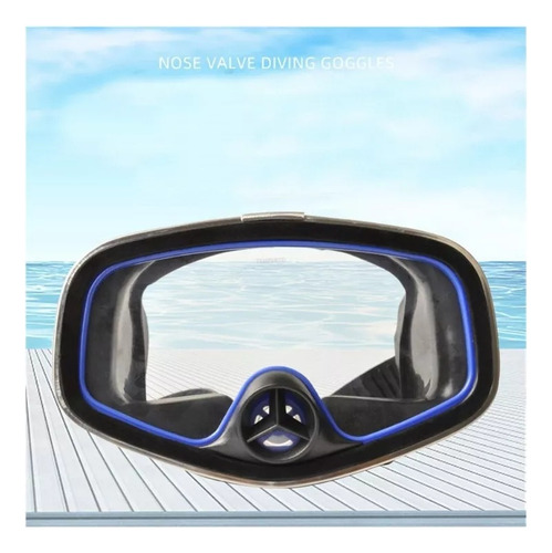 Gafas De Buceo Profesionales Con Válvula Nasal