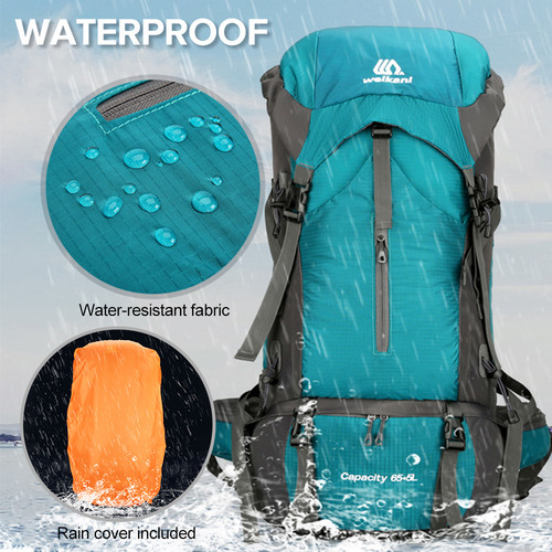 C Funda De Viaje Con Dos Bolsas De Hombro Para Acampar, Lluvia