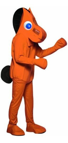 Disfraz Para Hombre Rasta Imposta Vestuario Pokey, Orange, U