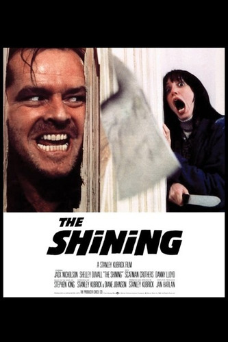 Carteles Antiguos  Poster Chapa 60x40cm The Shining Fi-083