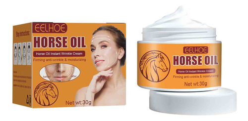 Crema Antiarrugas Instantánea A Horse Oil, Hidratante, Hidra