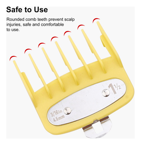 Nuevo Juego De Accesorios For Protectores De Cortapelos, 8