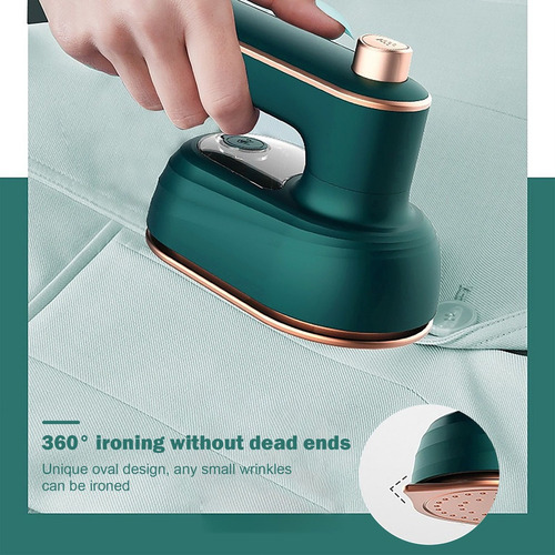 Imagen 5 de 9 de Vaporizador De Ropa Portátil Mini Plancha Portátil