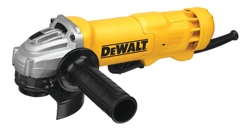 Imagen 6 de 6 de Miniesmeriladora angular DeWalt DWE4212 de 50 Hz/60 Hz color amarillo 1200 W 120 V + accesorio