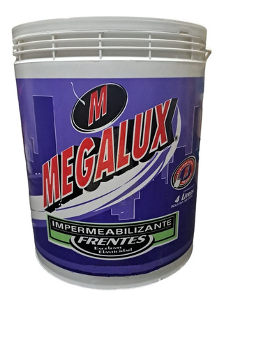 Impermeabilizante Frentes Megalux 4 Litros