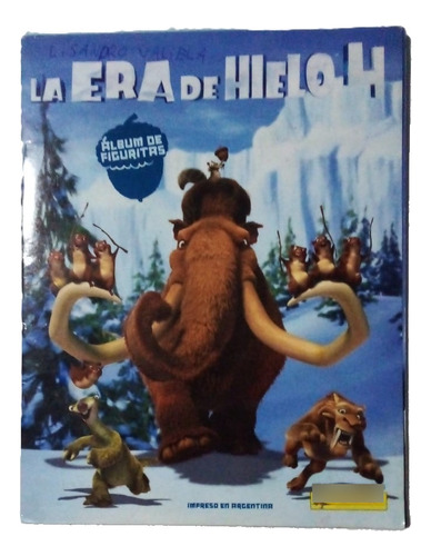 Álbum Completo De Figuritas De La Era Del Hielo 4 + Poster