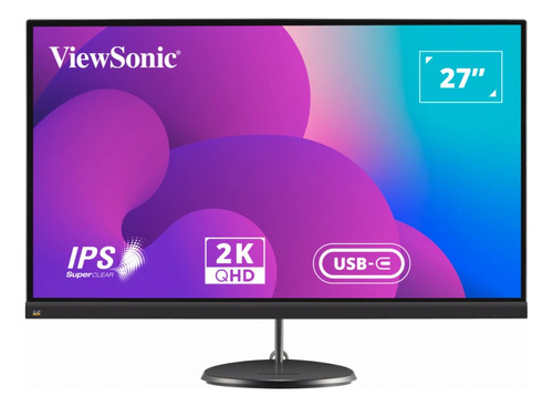 Monitor Viewsonic 2k 27'' Vx2785-2k Frameless 