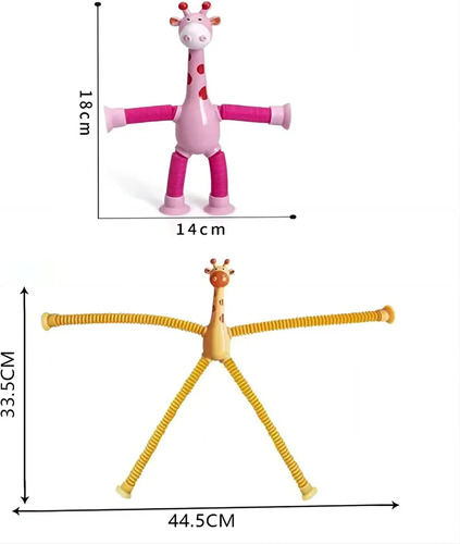Juguete Educativo Para Jirafas Con Tubo Telescópico Con Vent