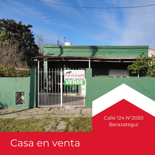 Casa En Venta - Berazategui