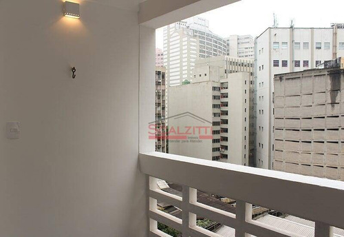 Studio Com 1 Dormitório À Venda, 35 M² Por R$ 370.000,00 - Consolação - São Paulo/sp - St0337