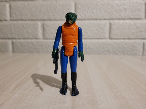 Star Wars Vintage, Walrus Man De 1978 Con Arma Repro