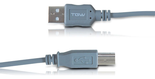 Cable Tgw Usb 2.0 Impresora Usb A Usb B 2,04m Husb52