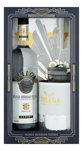 Vodka Beluga Noble Export Caviar Gift Set Litro Bostonmartin