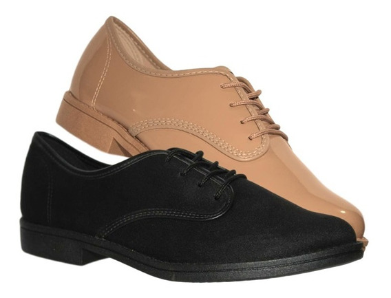 mocassim oxford feminino