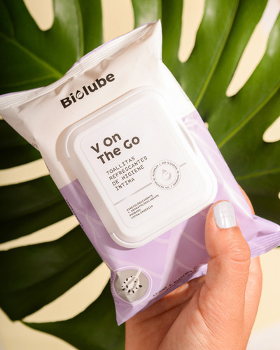Toallitas Humedas Intimas V On The Go Pack X8 20 Unidades