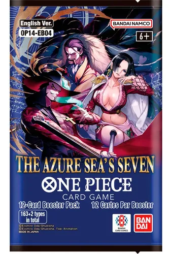 One Piece Tcg Kit 3 Booster Azure Seas Seven Op 14 Cartas