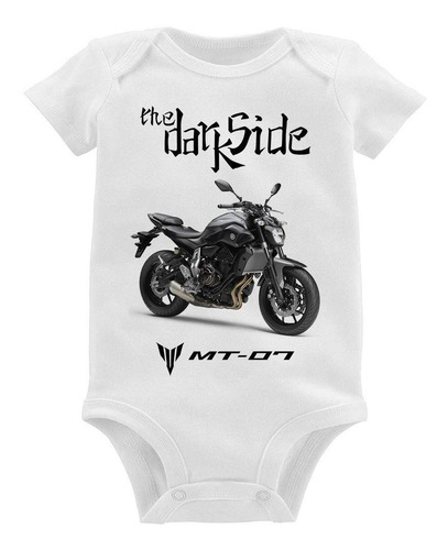 Body Bebê Moto Yamaha Mt 07 The Dark Side
