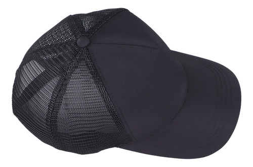 Gorra De Béisbol Negra Elegante, Ajustable, Transpirable, Pa