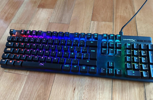 Teclado Gamer Hyperx Alloy Origins Rgb Español 